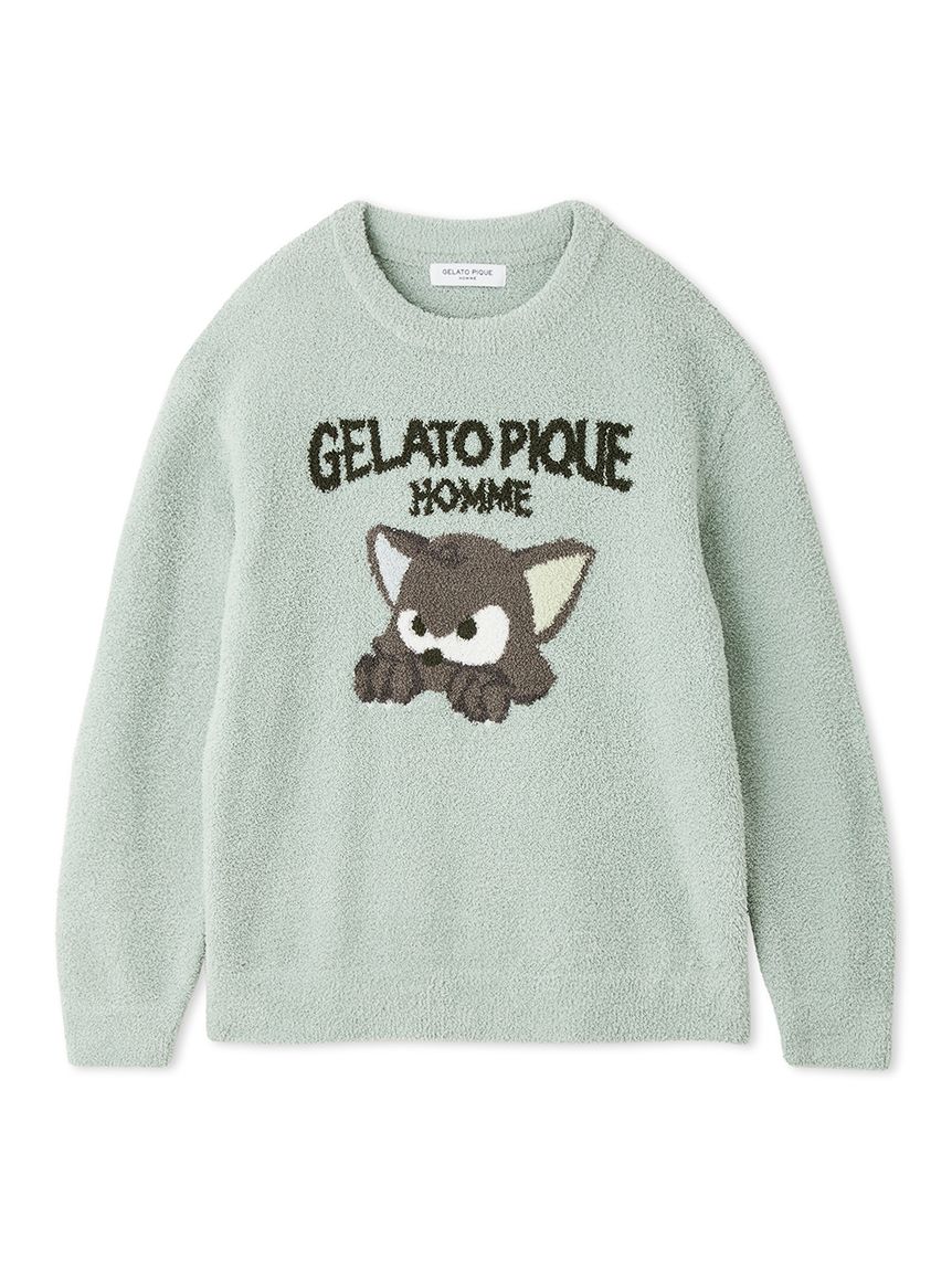 HOMME】ベビモコキャットジャガードプルオーバー|gelato pique(ジェラート ピケ)の通販｜アイルミネ