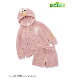 【SESAME STREET】【KIDS】エルモ パーカ&ショートパンツセット