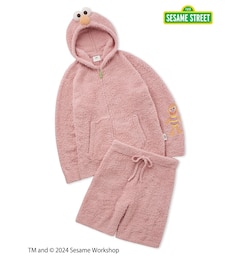 【SESAME STREET】【HOMME】エルモ パーカ&ハーフパンツセット