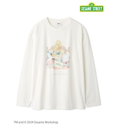 【SESAME STREET】【UNISEX】ワンポイントプルオーバー