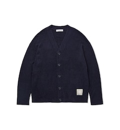 【HOMME】ホットスムーズィーリブカーディガン