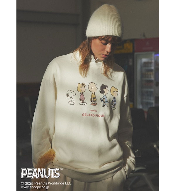 人気ファッションメンズ|【ジェラート　ピケ/gelato pique】 【PEANUTS】【ONLINE限定カラーあり】裏毛プルオーバー