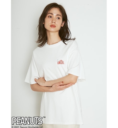 Snidel Meets Peanuts Tシャツ Snidel スナイデル の通販 アイルミネ