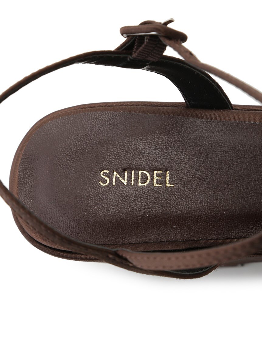 プラットフォームストラップパンプス|SNIDEL(スナイデル)の通販 