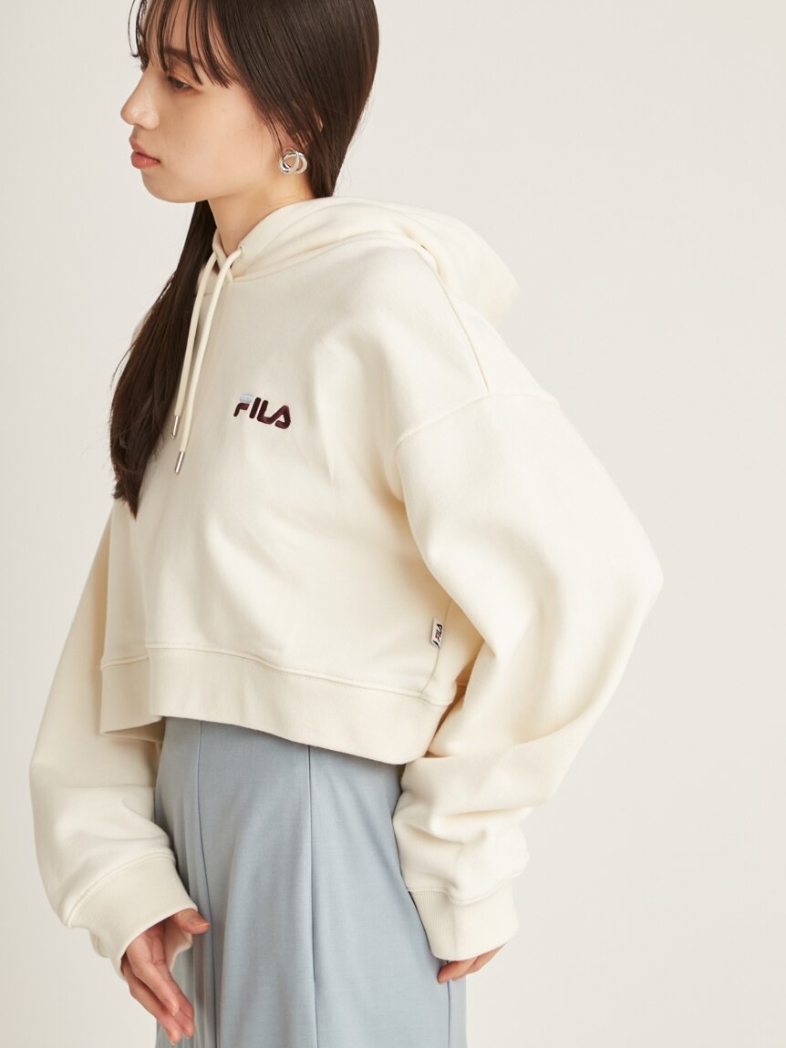 SNIDEL×FILA】ORGANICSショートパーカー - パーカー