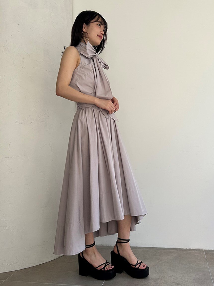 ハイウエストフィッシュテールスカート