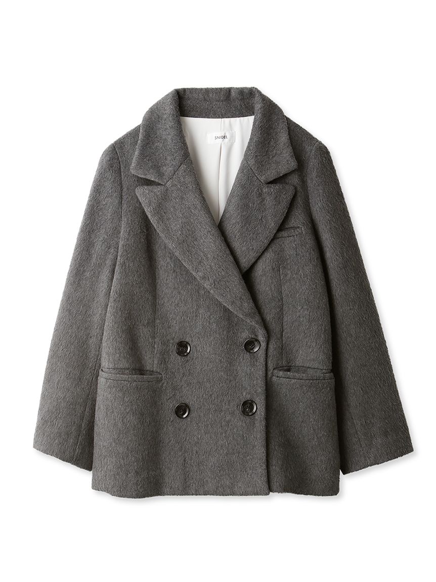 オーバーボックスジャケットコート|SNIDEL(スナイデル)の通販