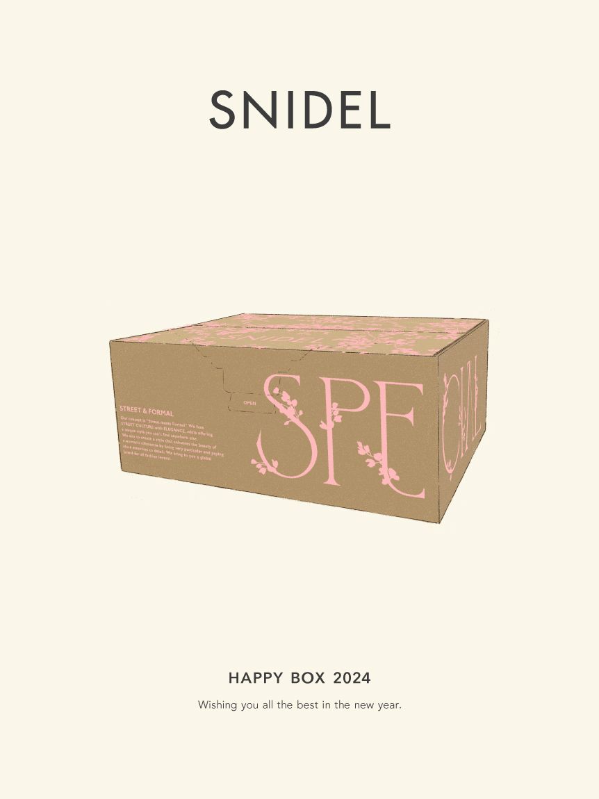 HAPPY BAG】【SNIDEL】2024年 HAPPY BOX|SNIDEL(スナイデル)の通販 