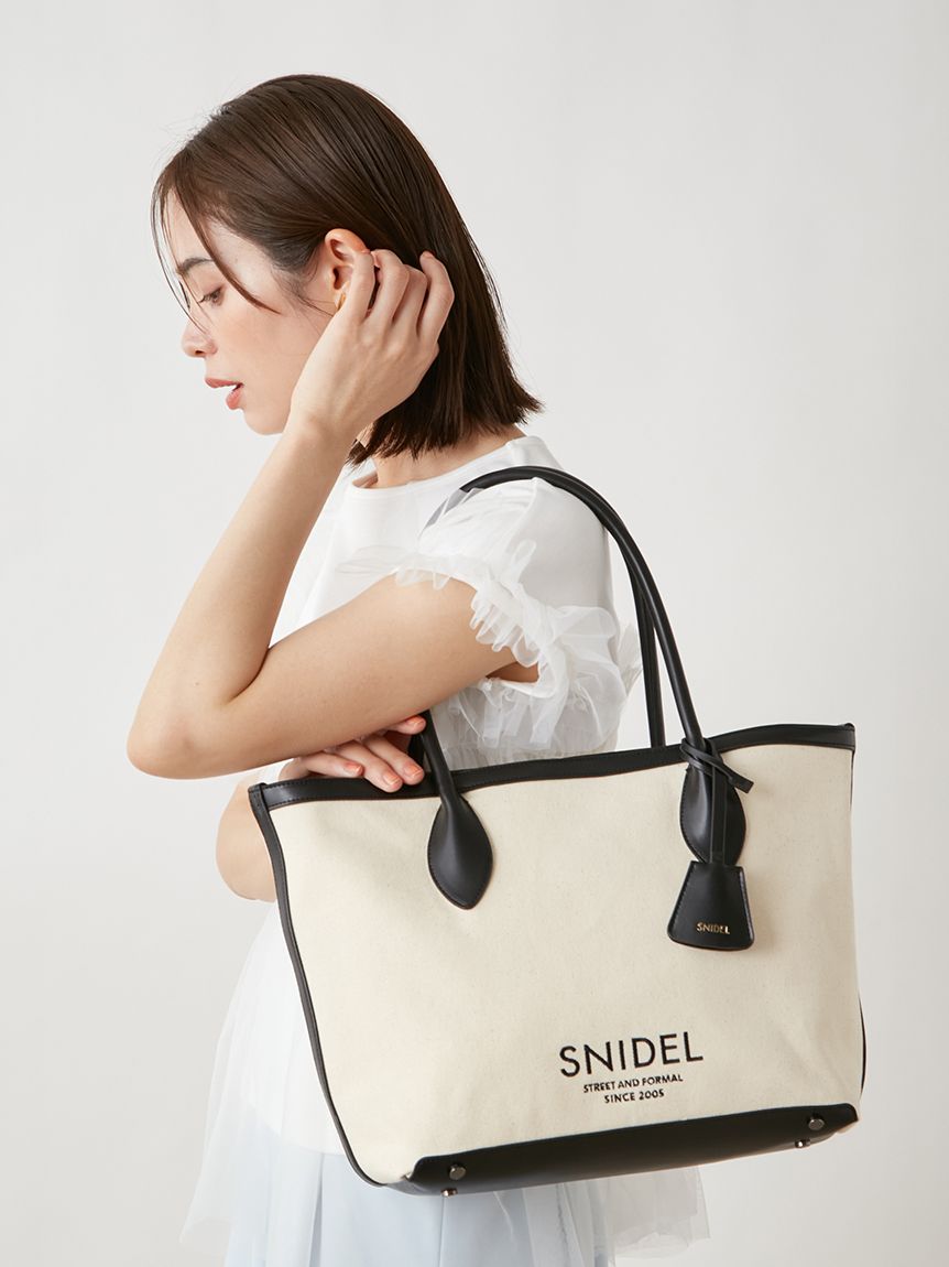 エコキャンバスバッグL|SNIDEL(スナイデル)の通販｜アイルミネ