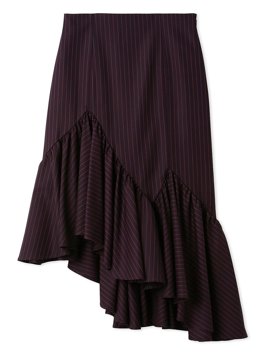 ダブルボタン台形スカート|LILY BROWN(リリーブラウン)の通販｜アイルミネ