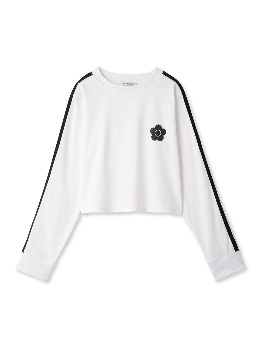 LILY BROWN×MARY QUANT】クロップドＴシャツ WHT-