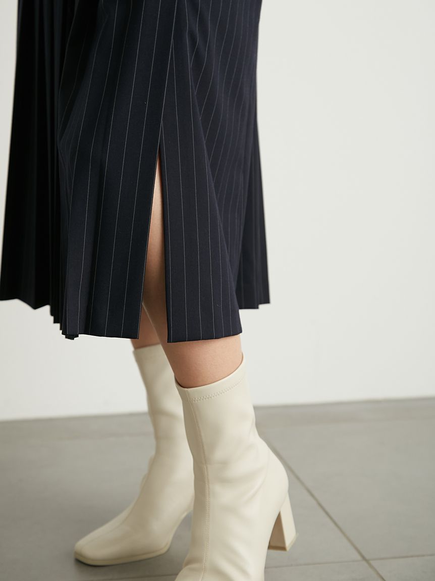 ベルト付きアシメプリーツスカート|LILY BROWN(リリーブラウン)の通販 
