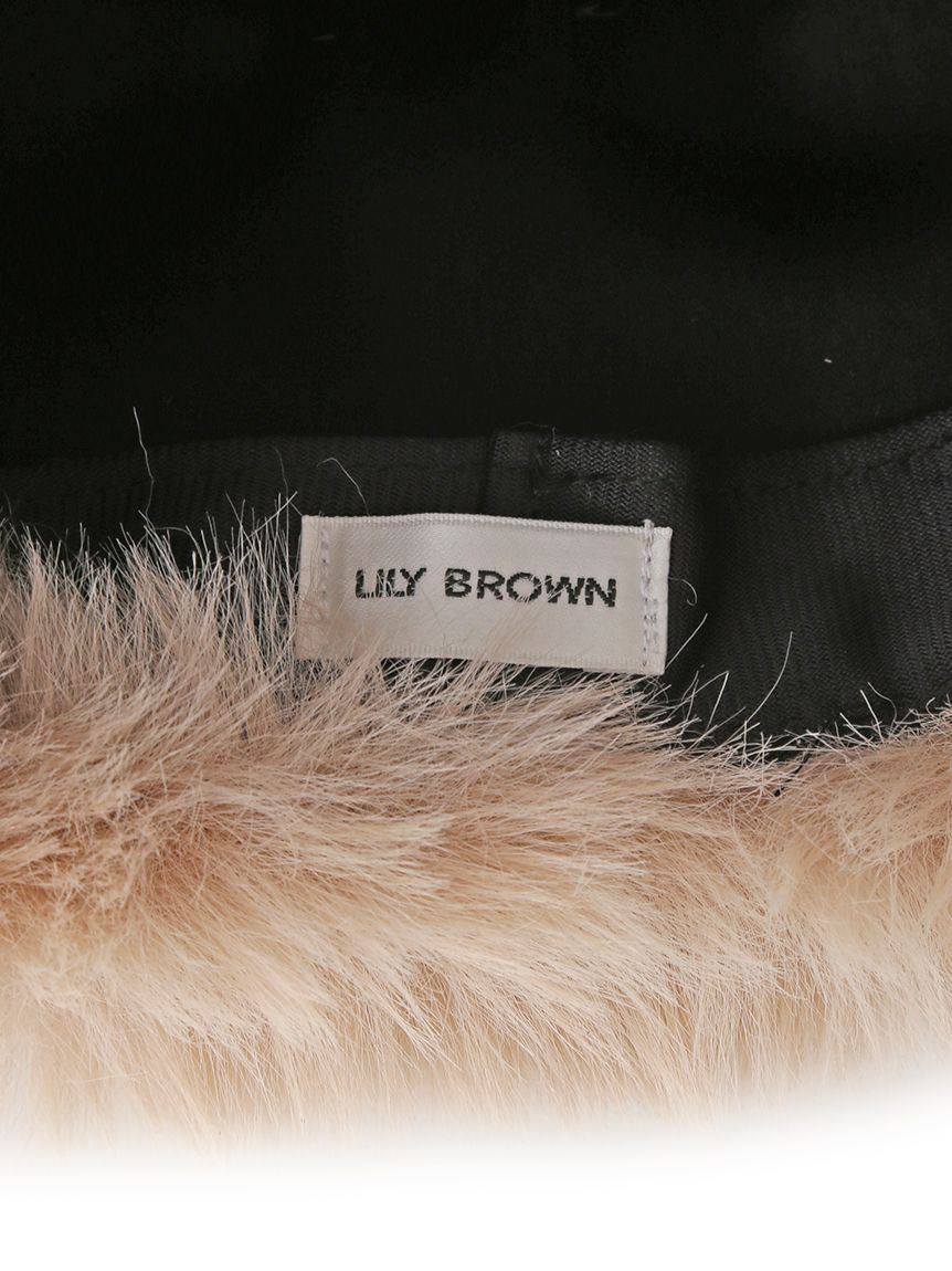 ファートーク帽|LILY BROWN(リリーブラウン)の通販｜アイルミネ