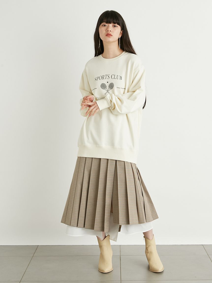 セール】【LILY BROWN×MARY QUANT】ルーズスウェット