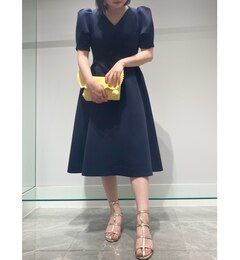 ハーフスリーブポンチワンピース|CELFORD(セルフォード)の通販｜アイルミネ