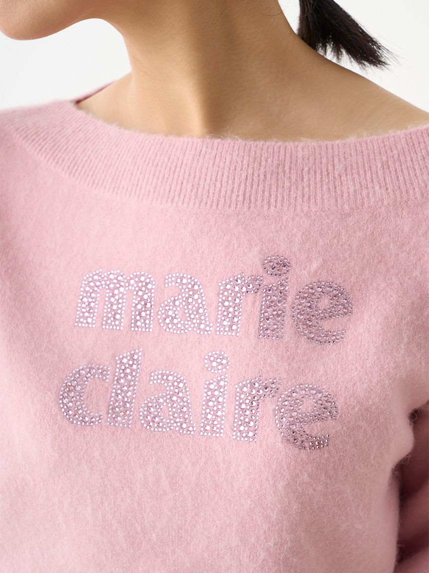 marieclaire×CELFORDCollaborationロゴニットプルオーバー