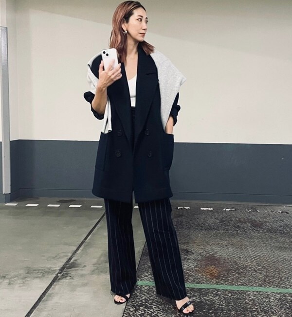 styling/ スタイリング/ コクーンピーコート