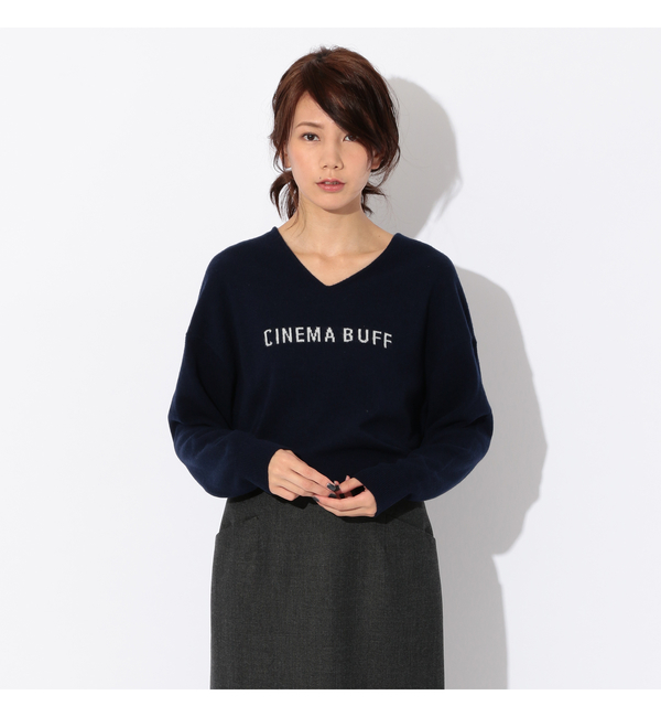 【マッキントッシュフィロソフィー ・ エムピーストア/MACKINTOSH PHILOSOPHY ・ MP STORE】 CINEMA BUFF ニットプルオーバー