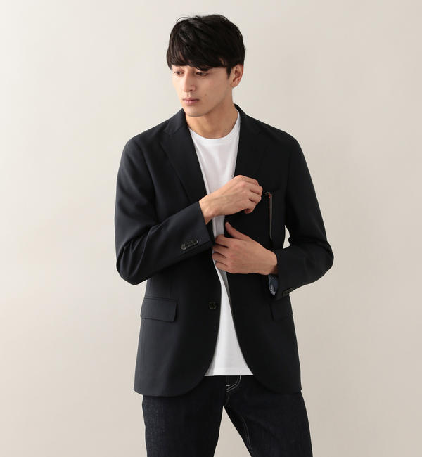 モテ系メンズファッション|【マッキントッシュフィロソフィー ・ エムピーストア/MACKINTOSH PHILOSOPHY ・ MP STORE】 【WEB限定】 トロピカル2WAYストレッチ シングル2Bジャケット