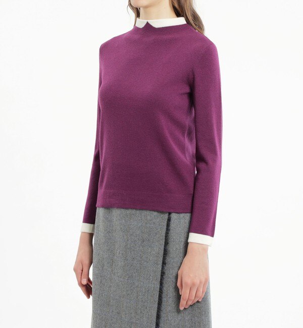 Cleric Collar Knit ロングスリーブ|MACKINTOSH PHILOSOPHY