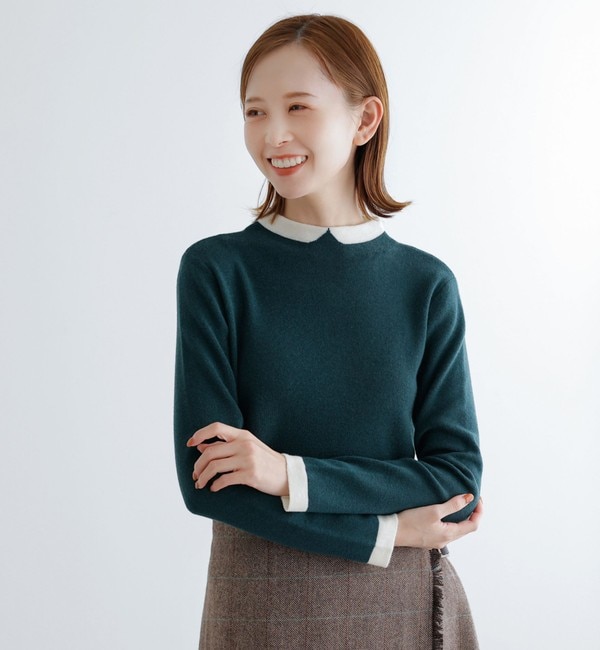 Cleric Collar Knit ロングスリーブ