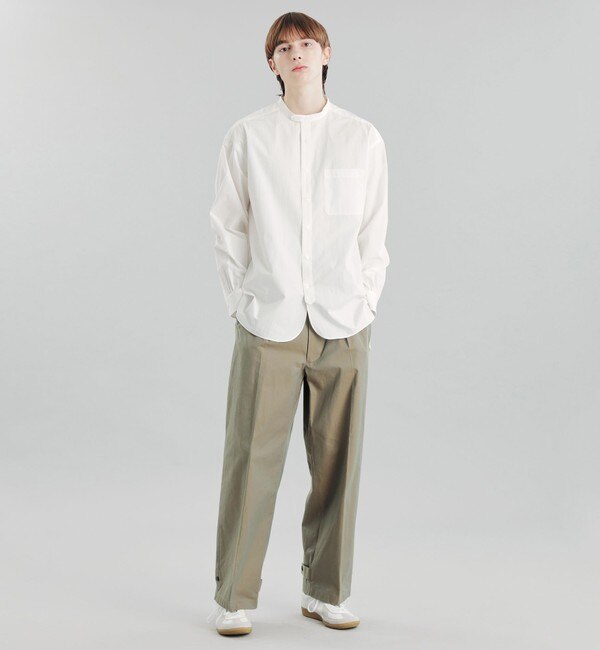 ◇◇GREY LABEL バンドカラーシャツ|MACKINTOSH PHILOSOPHY