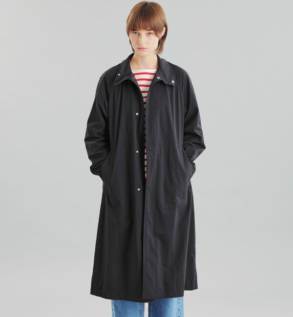 【美品】 MACKINTOSH スタンドカラーコート 大きいサイズ 44 濃紺