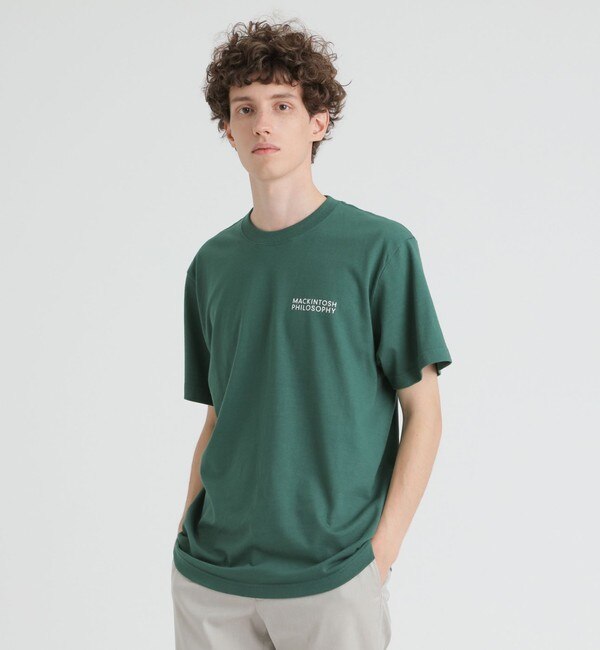 店舗限定】5.6oz クルーネックロゴTシャツ|MACKINTOSH PHILOSOPHY