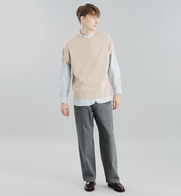 GREY LABEL コットンスムースニットベスト|MACKINTOSH PHILOSOPHY