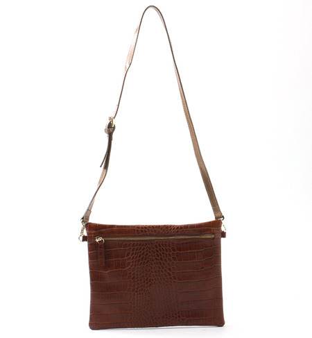 【POPCORN MILANO】クロコポシェット