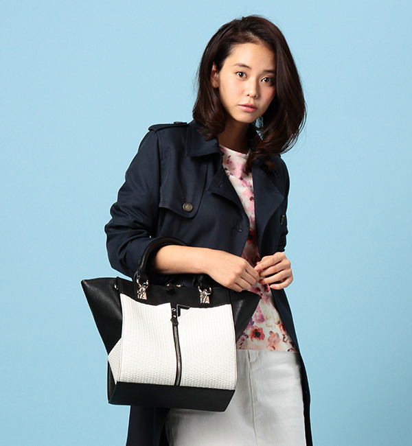【DANIELLE NICOLE】ALEXA bicolor TOTE