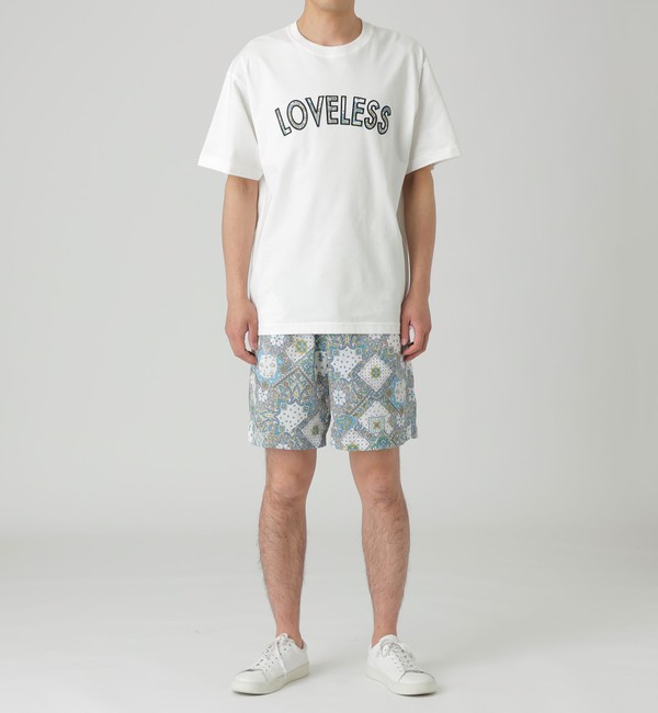 ペイズリープリントジャカードロゴ Tシャツ|LOVELESS(ラブレス)の通販