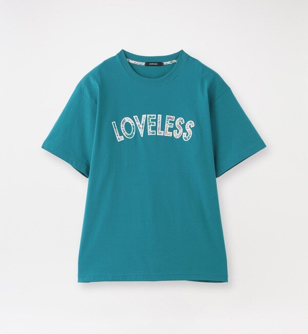 ペイズリープリントジャカードロゴ Tシャツ|LOVELESS(ラブレス)の通販