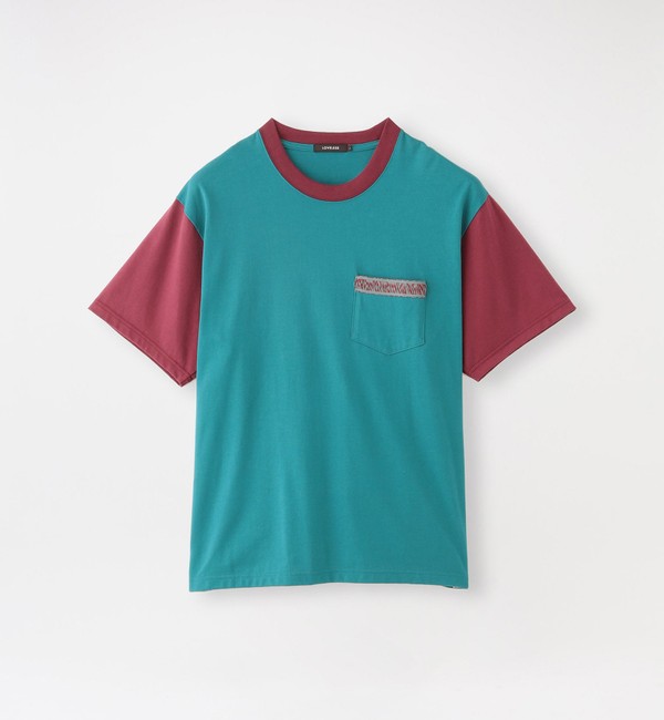 ブロッキング オリエンタルカラーTシャツ|LOVELESS(ラブレス)の通販
