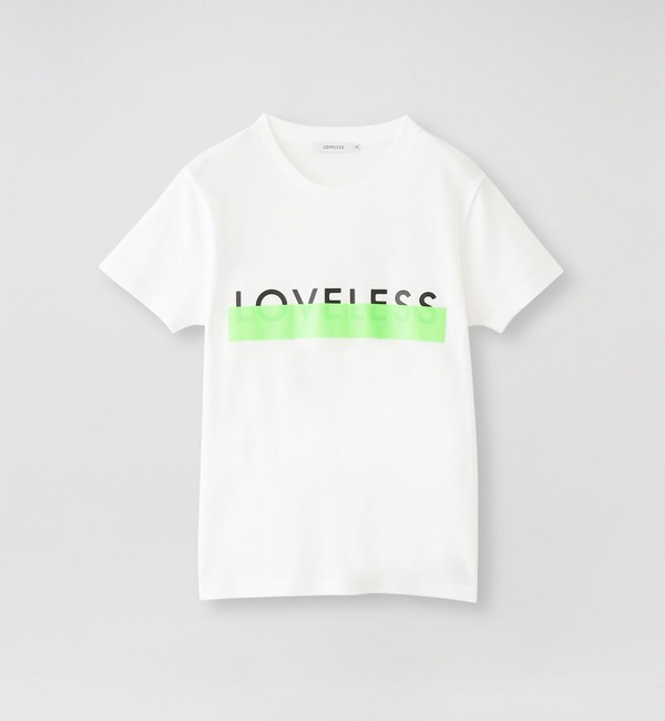 WEB限定】カラーラインロゴTシャツ|LOVELESS(ラブレス)の通販｜アイルミネ