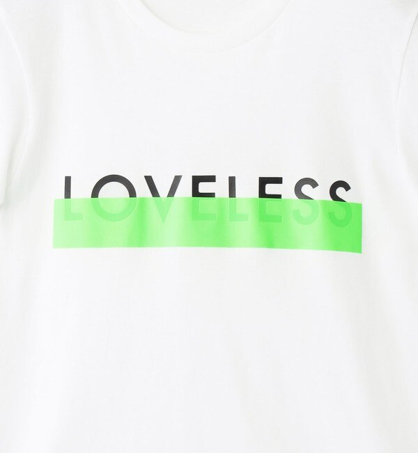 WEB限定】カラーラインロゴTシャツ|LOVELESS(ラブレス)の通販｜アイルミネ