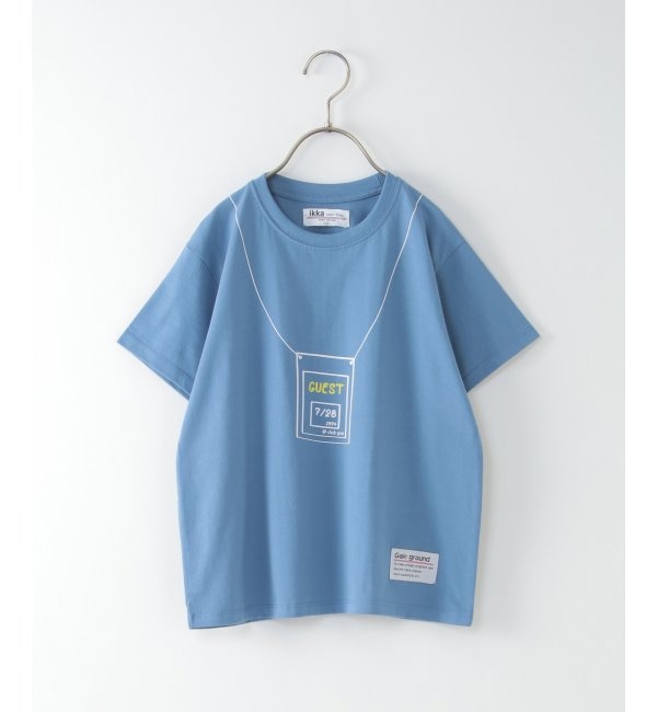 【イッカ/ikka】 【キッズ】パスケースモチーフTシャツ（100~160cm）