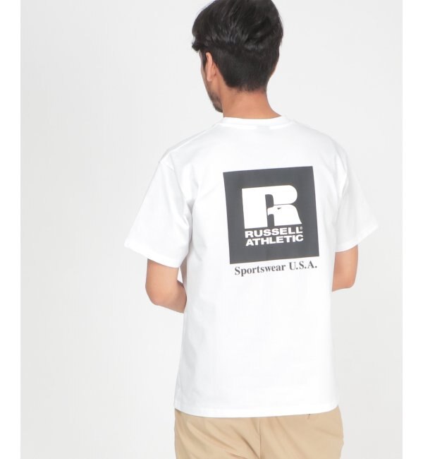 RUSSELL ATHLETIC ラッセルアスレチック ドライパワープリントTシャツ
