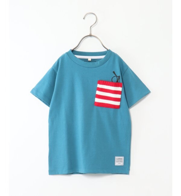 キッズ】ニットボーダーポケTシャツ（100~160cm）|ikka(イッカ)の通販｜アイルミネ