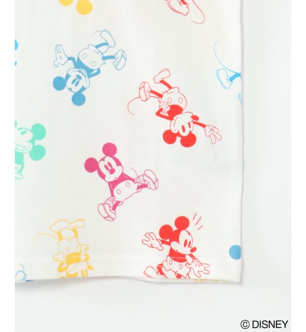 【キッズ】 Disney ディズニー ミッキーマウスTシャツ（120~160cm）