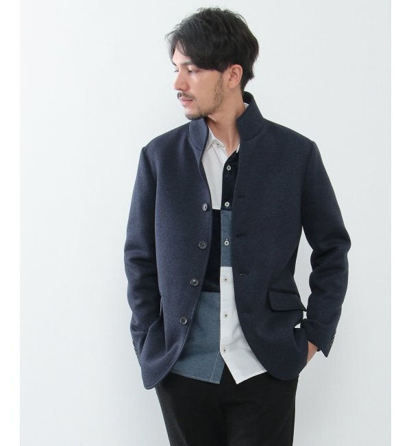 モテ系メンズファッション|【イッカ/ikka】 フリースストレッチスタンドジャケット