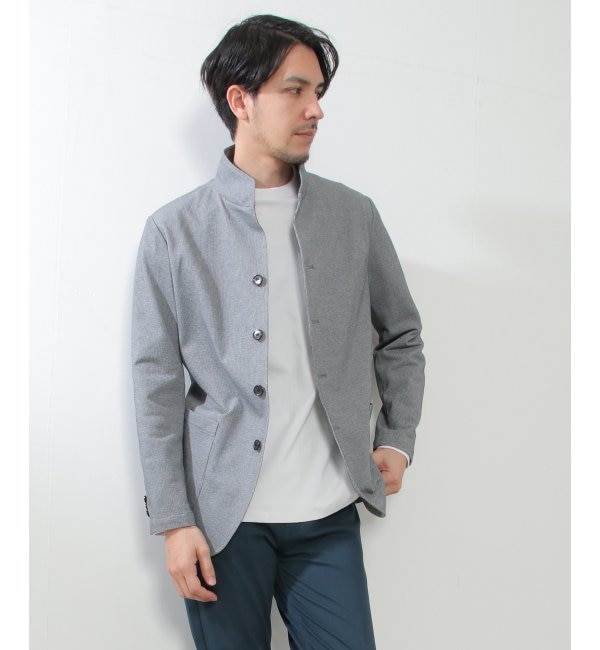 人気ファッションメンズ|【イッカ/ikka】 サーフニットスタンドジャケット