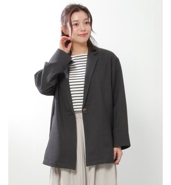 麻調合繊ゆるジャケット|ikka(イッカ)の通販｜アイルミネ