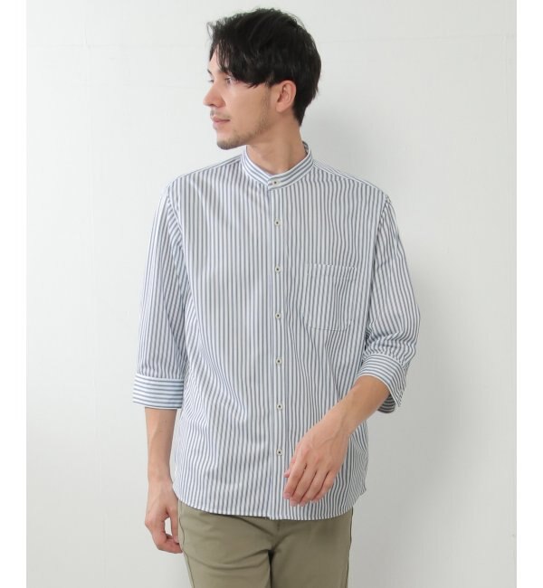 ＜Steven Alan＞ 60/2 SHAGGY BAND SHIRT