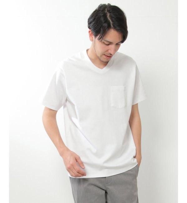 ポンチＶネックジャケットＴシャツ|ikka(イッカ)の通販｜アイルミネ