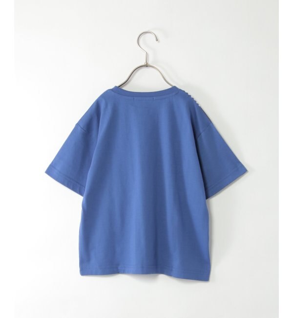 ストライプ布帛切り替えTシャツ（120~160cm）|ikka(イッカ)の通販