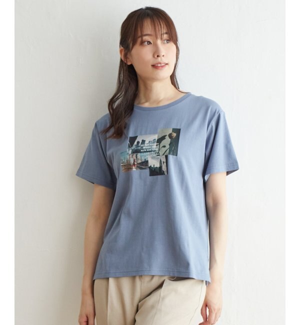 ロゴフォトプリントTシャツ|ikka(イッカ)の通販｜アイルミネ