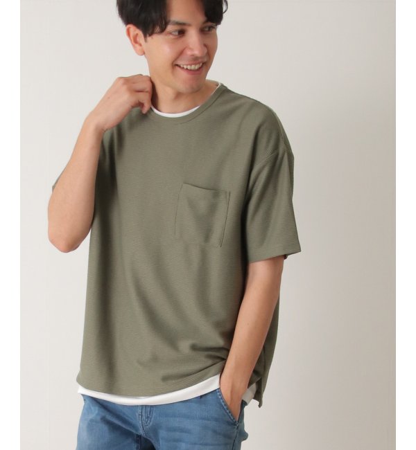 2点セット】リップルTシャツインナーセット|ikka(イッカ)の通販