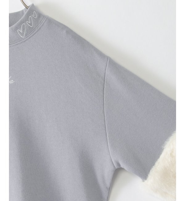 袖ファー刺繍裏毛プルオーバー 2 （120~160cm）|ikka(イッカ)の通販 ...