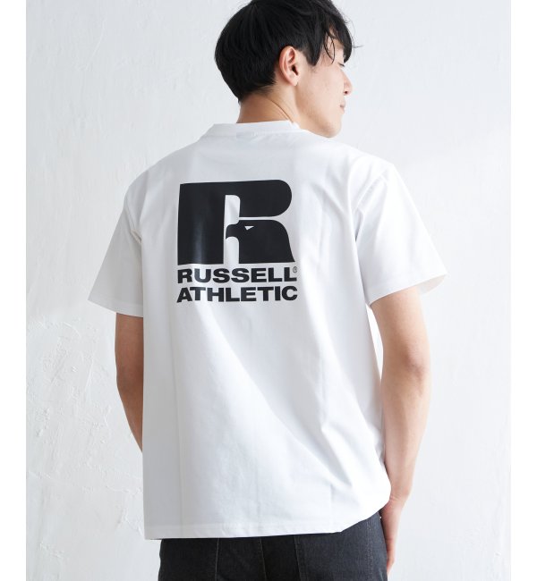 【吸水速乾】RUSSELL ATHLETIC ラッセルアスレチック ドライパワープリントTシャツ